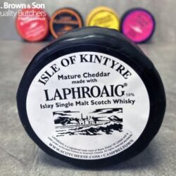 Cheese Rounds - Laphroaig Whisky