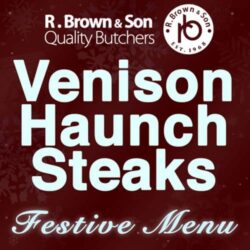 Venison Haunch Steaks