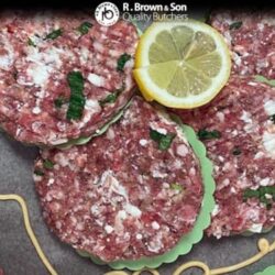 Moroccan Lamb Burger x4