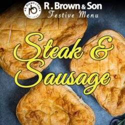 Steak And Sausage Pie