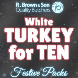 Turkey For Ten - White