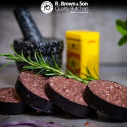 Sliced Black Pudding