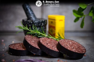 Sliced Black Pudding
