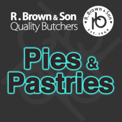 MINCE PIES SAUSAGE ROLLS BRIDIES