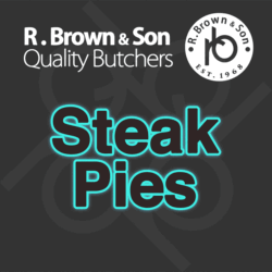 STEAK PIE STEAK & SAUSAGE